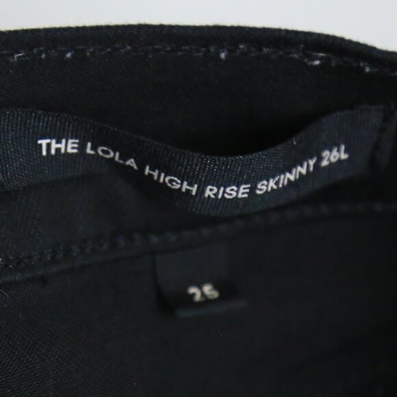 Aritzia Denim Forum The Lola High Rise Skinny High-waisted Skinny Jeans Size 25 - Picture 4 of 8